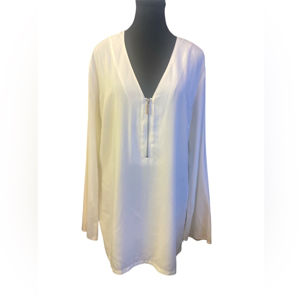 ****SALE*** Michael Kors Off-white Long Sleeve Relaxed Blouse